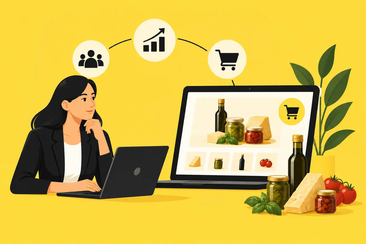 Consulenza e-commerce food premium efficace