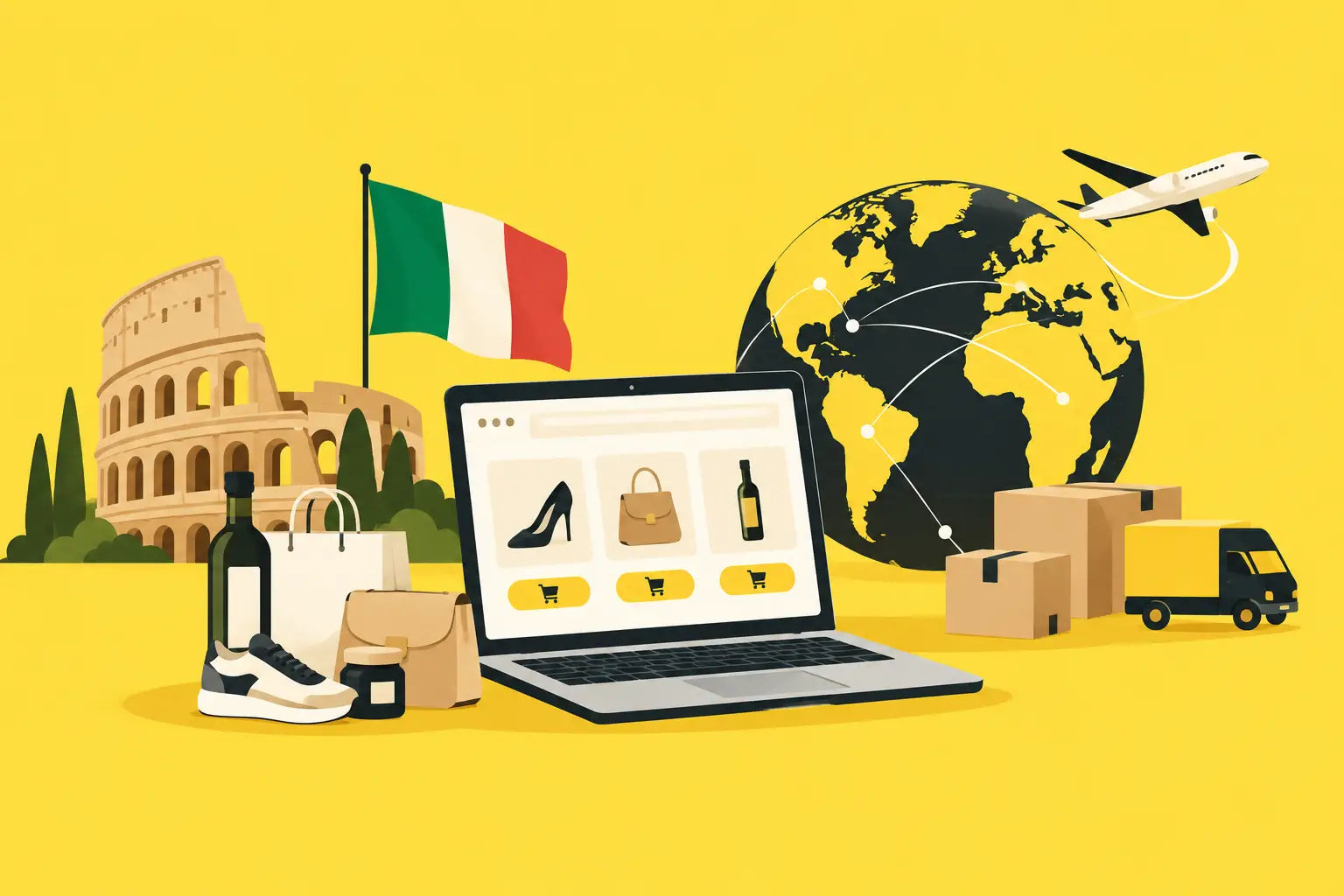 E-commerce Made in Italy estero, con metodo